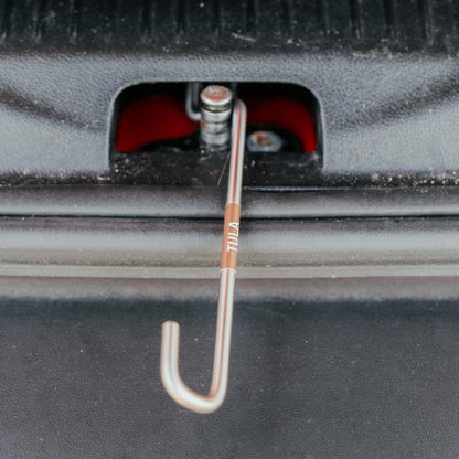 Heckklappenaufsteller aus Edelstahl – VW T4 T5 T6 Caddy